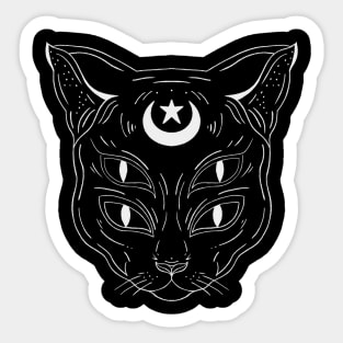 Esoteric Cat Sticker